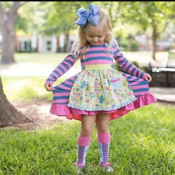 Matilda Jane Somethings Cooking Apron Dress - Picture 15 of 15